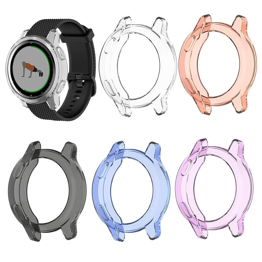 GARMIN - GARMIN vivoactive4S わたあめ Amazon.co.jp: 5個 GARMIN用 vivoactive4S用 ケース ガーミン用
